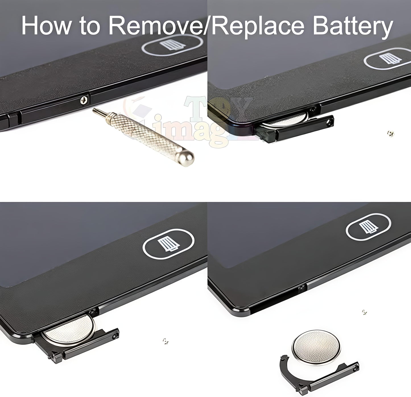 LCD Writing Tablet Doodle Board Kids Slate 5.5 x 8.5 inch Graphics Tablet