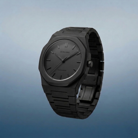 Matte Black Analog Wrist watch