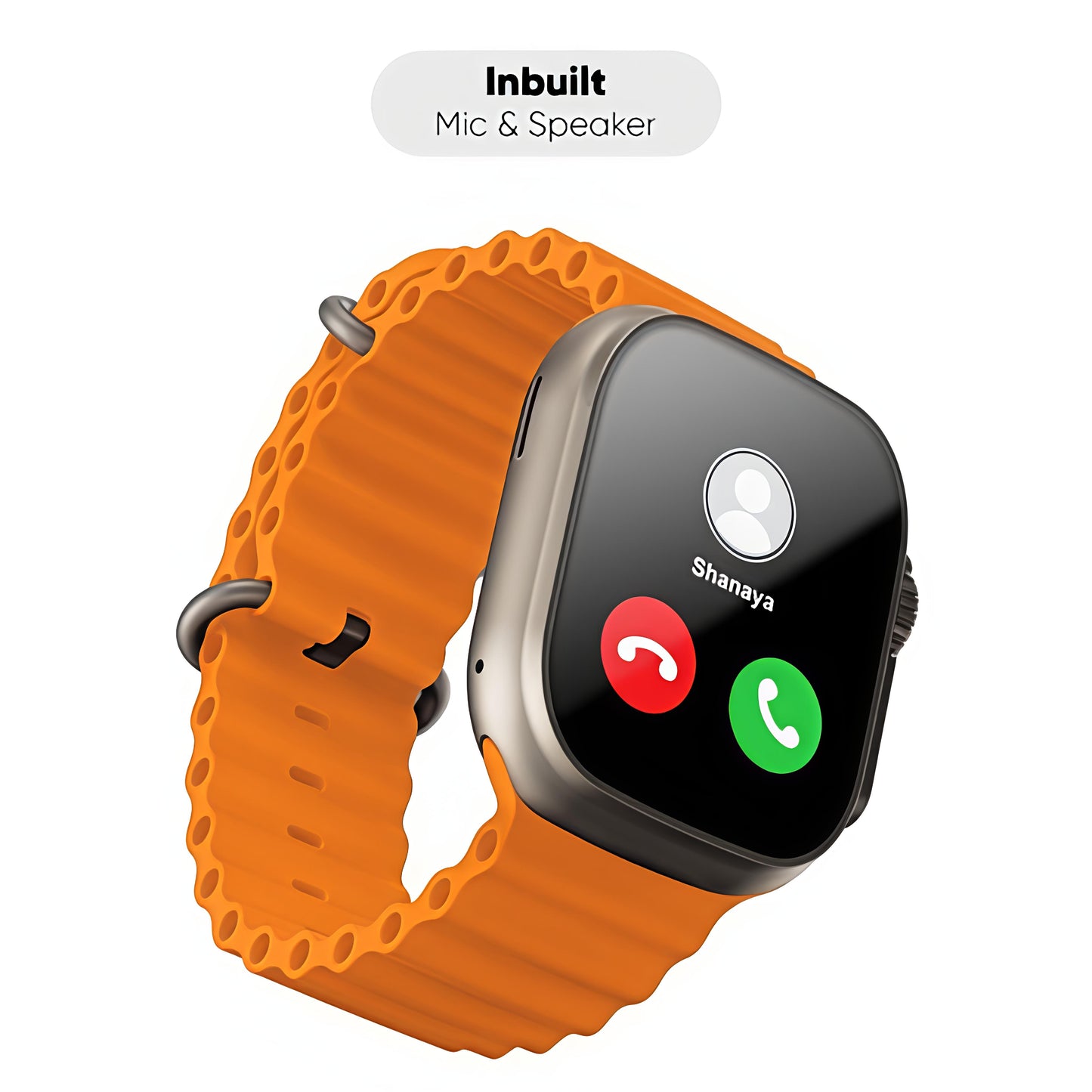 T-800 Ultra Smart Watch 1.99 Infinite HD Display with Bluetooth Calling