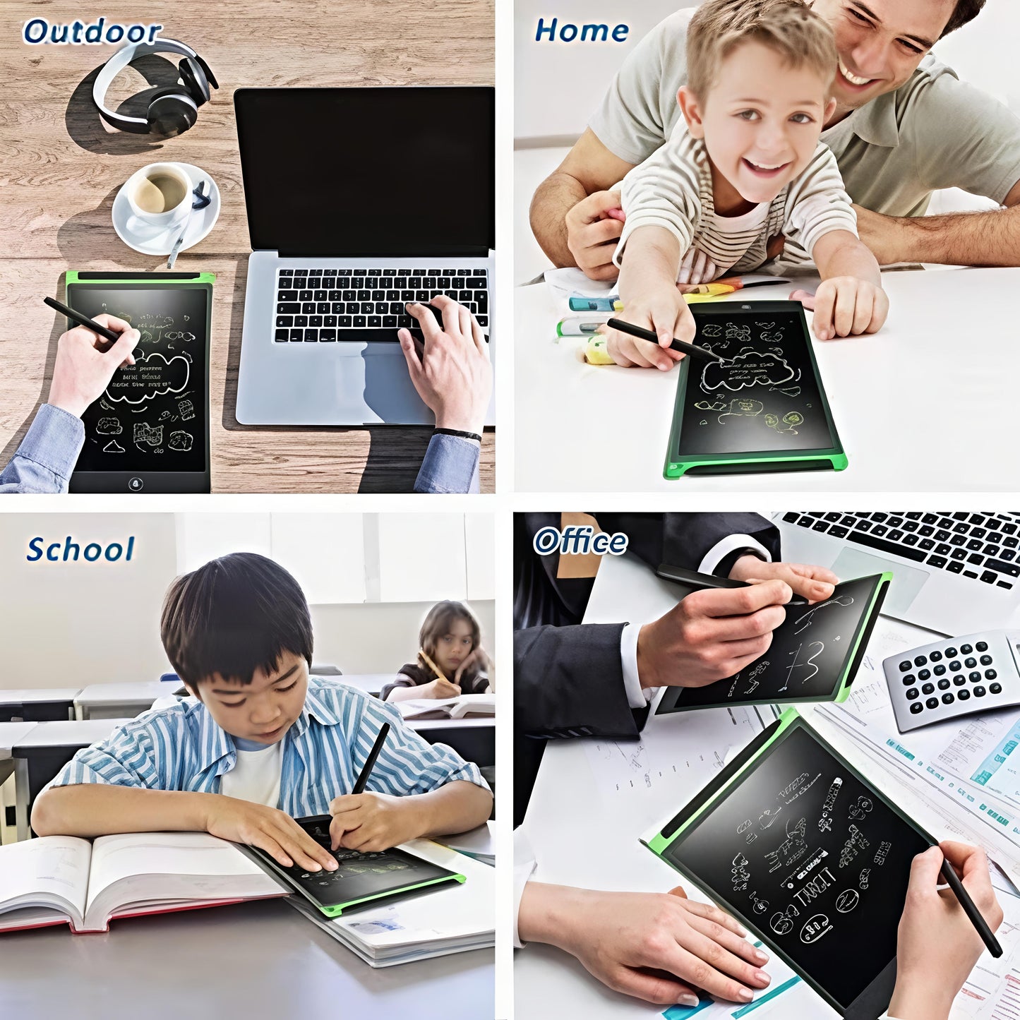 LCD Writing Tablet Doodle Board Kids Slate 5.5 x 8.5 inch Graphics Tablet