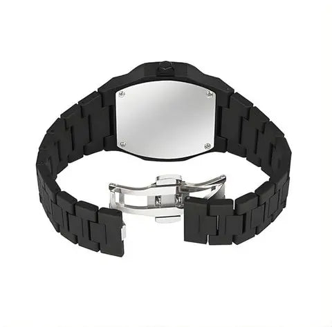 Matte Black Analog Wrist watch Dropdash