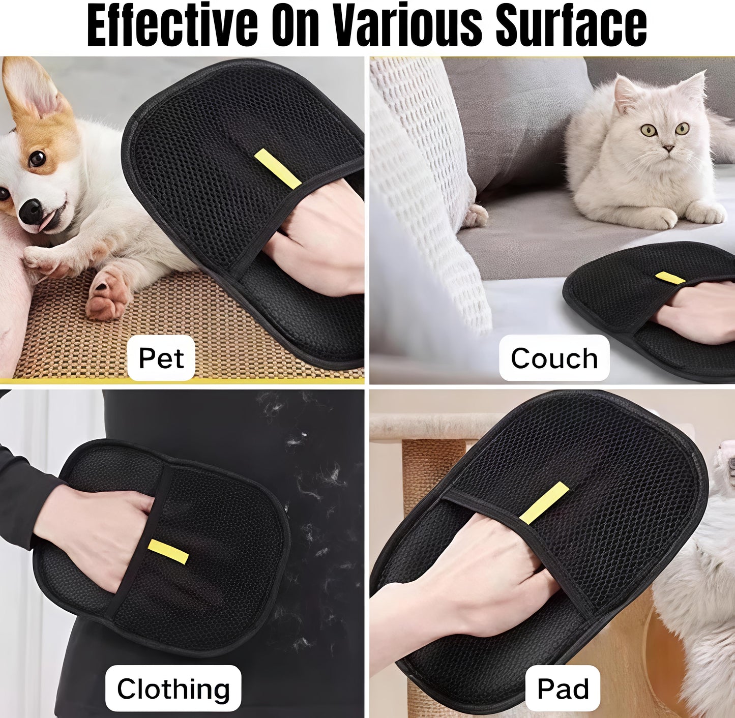 Pet Hair Removal Gloves