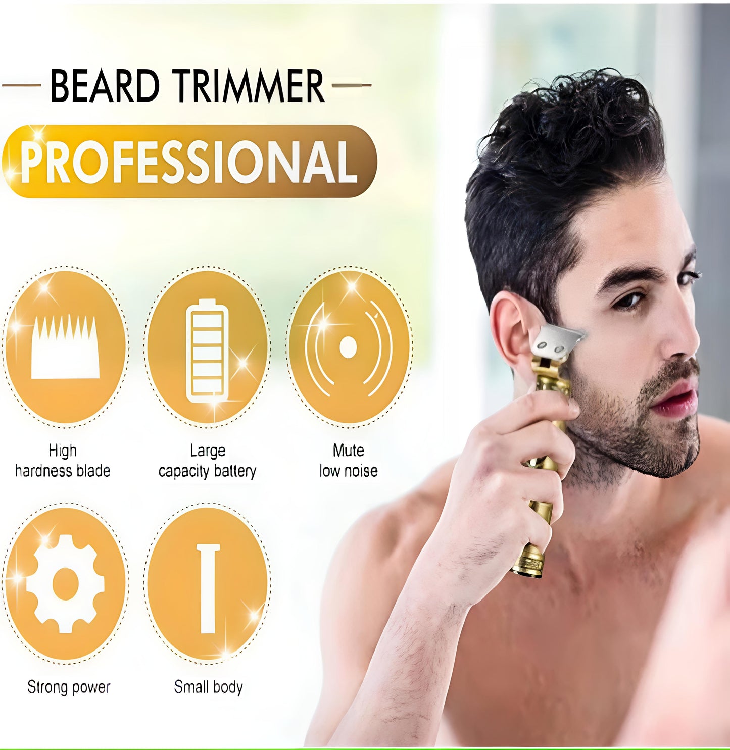 Professional Hair and Beard Trimmer